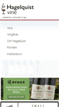 Mobile Screenshot of hagelquist.dk